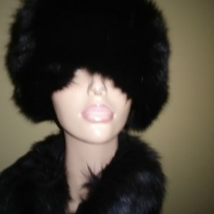 Mink head band